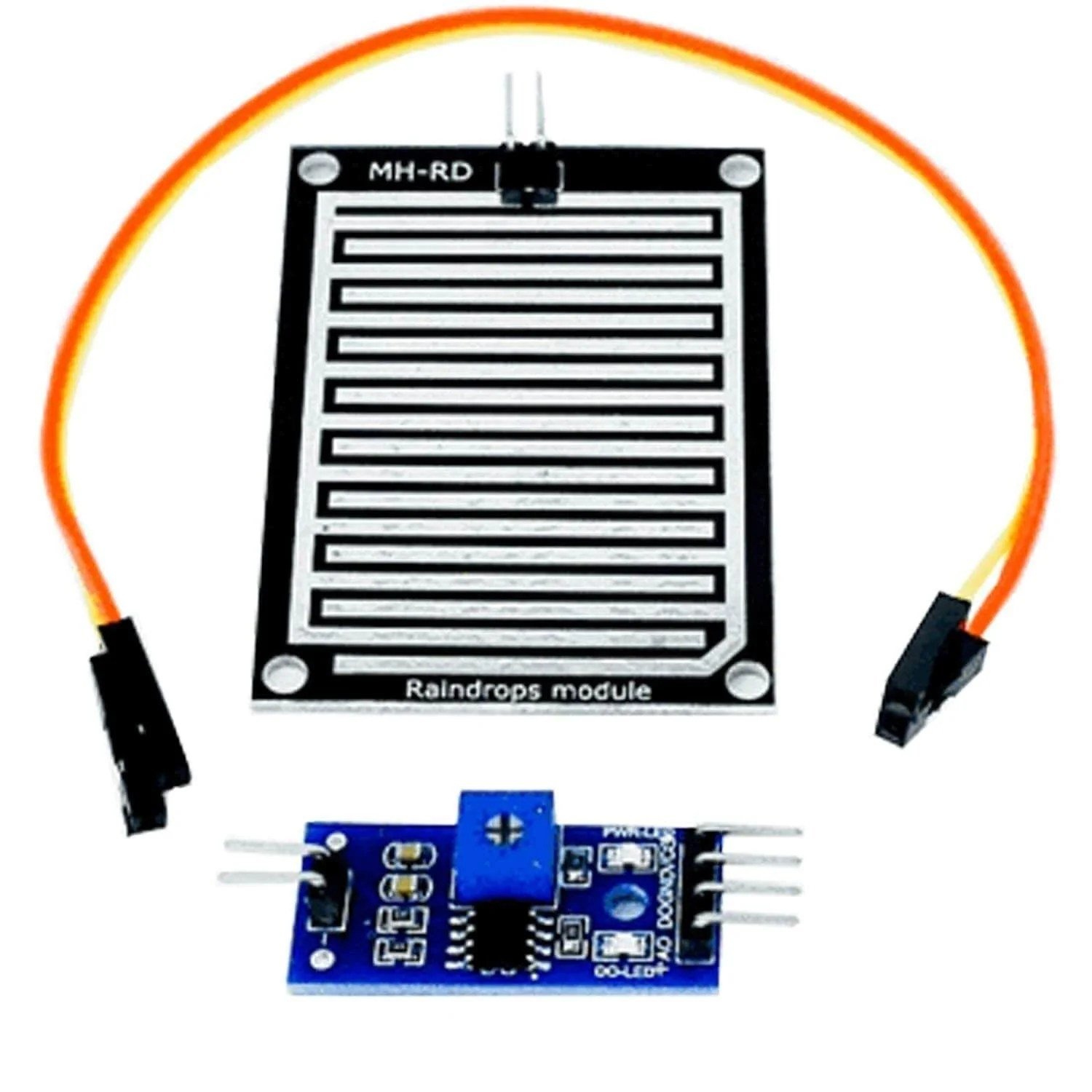 Arduino-rain-drop-sensor-rain-water-droplet-detection-sensor-module-in-Pakistan.jpg Rain Drop Moisture Detection Sensor Module for Arduino - Image 2