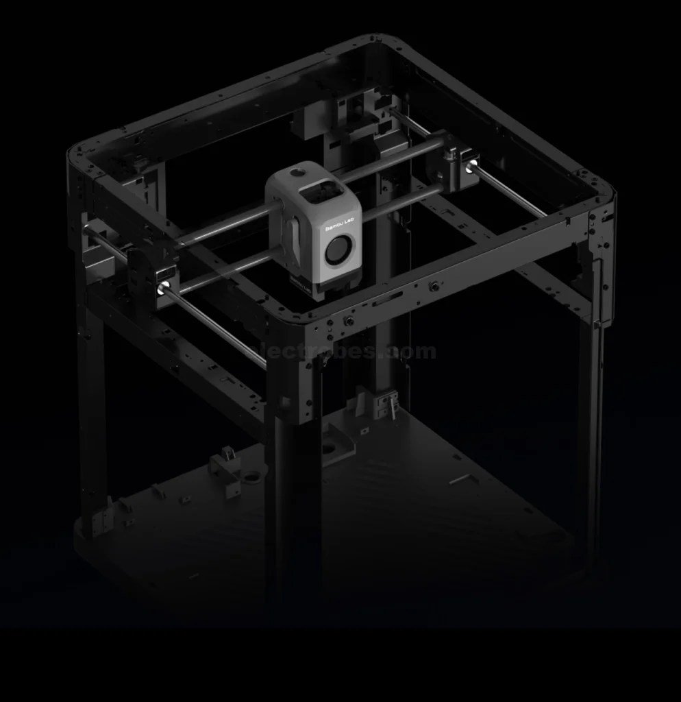 Bambu-Labs-X1E-3D-printer-BambuLab-X1E-FDM-multi-color-3d-printer-in-pakistan.jpg Bambu Lab X1E Combo with AMS FDM 3D Printer 16-color printing option, Built-in camera, Upto 20000 mm/s² Acceleration - Image 3