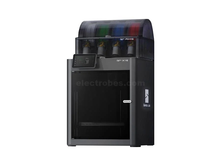 Bambulab-X1E-combo-with-ams-at-best-price-in-Pakistan.jpg Bambu Lab X1E Combo with AMS FDM 3D Printer 16-color printing option, Built-in camera, Upto 20000 mm/s² Acceleration - Image 7