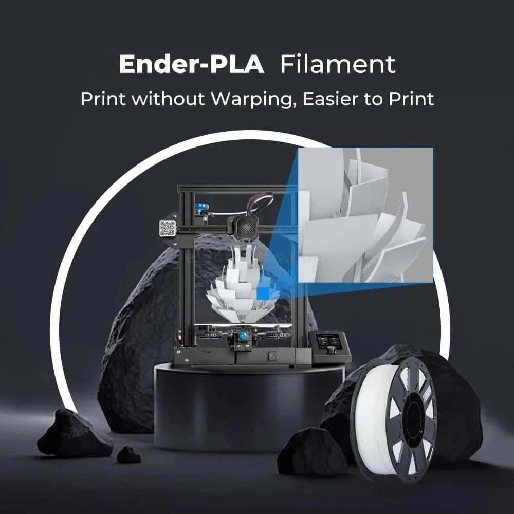 Creality-official-3d-printer-filament-3dprinter-pla-filaments-for-ender-3-5-5plus-printers-in-pakistan.jpg Creality Ender Series PLA 1.75mm 3D Printer Filament 1kg/Roll - Image 3