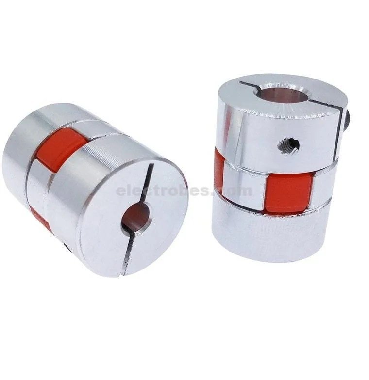 D20L25-jaw-font-b-flexible-b-font-motor-font-b-coupling-b-font-aluminium-CNC-spider.jpg 6.35mm*6.35mm*20mm XB Type Clamping flexible Coupling Shaft Coupler - Image 2