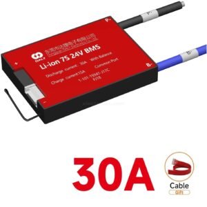 DALY BMS Li-ion 7S 24V 30A BMS Battery Management System for 18650 Battery Pack Balanced Charging Board