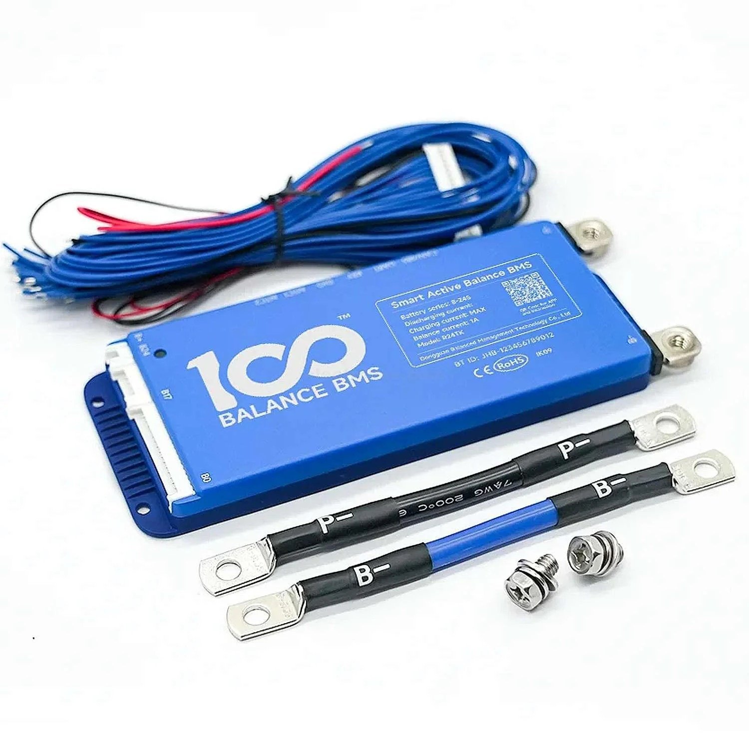 DALY-BMS-150A-8S-24S-24-72V-BMS-with-1A-Active-Balancer-and-Builtin-Bluetooth-for-Lithium-LFP-LTO-Battery-Pack-in-Pakistan.jpg DALY 150A 8S-24S Smart BMS with UART, RS485, CAN Port and 1A Active Balancer with Build-in Bluetooth - Image 3