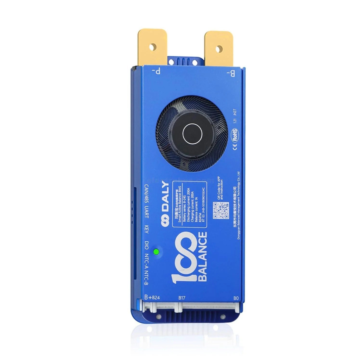 DALY-BMS-200A-8S-24S-24V-48V-60V-72V-BMS-with-1A-Active-Balancer-and-Builtin-Bluetooth-for-Lithium-ion-LFP-LTO-Battery-Pack-in-Pakistan.jpg DALY 200A 8S-24S Smart BMS with UART, RS485, CAN Port and 1A Active Balancer with Build-in Bluetooth - Image 6