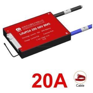 DALY BMS LFP LifePo4 20S 60V 20A BMS Battery Management System for Lifepo4 Battery Pack Balanced Charging Board