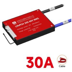 DALY BMS LFP LifePo4 20S 60V 30A BMS Battery Management System for Lifepo4 Battery Pack Balanced Charging Board