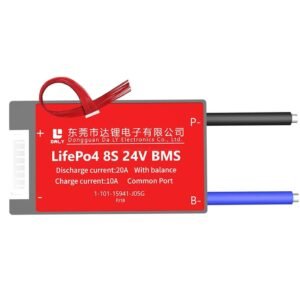 DALY BMS LFP LifePo4 8S 24V 20A BMS Battery Management System for Lifepo4 Battery Pack Balanced Charging Board