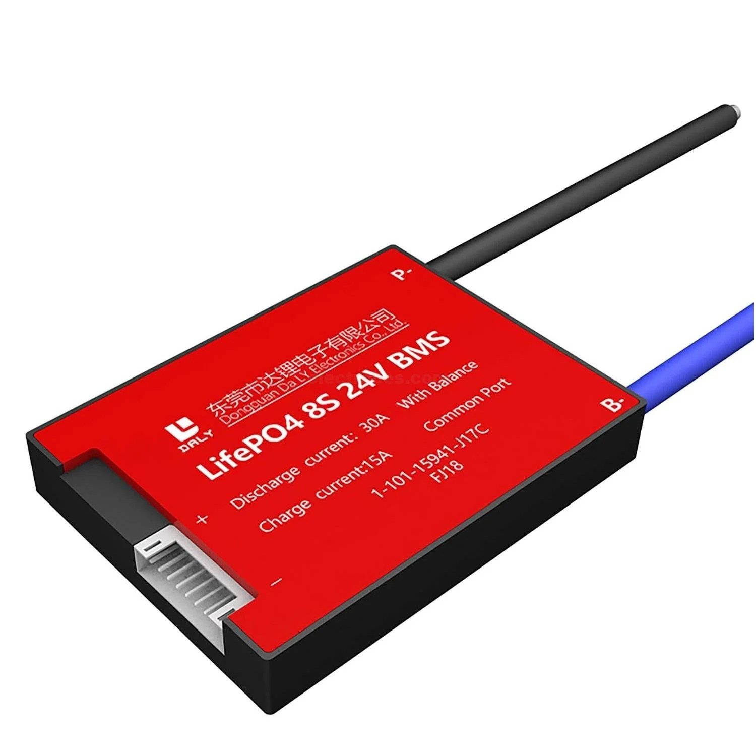 DALY-BMS-8S-24V-30A-3.2V-LiFePO4-Battery-Protection-Module-PCB-Protection-Board-with-Balance-Leads-Wires-NTC-BMS-for-18650-Battery-Pack-24V-in-Pakistan.jpg DALY BMS LFP LifePo4 8S 24V 30A BMS Battery Management System for Lifepo4 Battery Pack Balanced Charging Board - Image 3