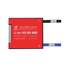 DALY BMS Li-ion 16S 60V 40A BMS Battery Management System for 18650 Battery Pack Balanced Charging Board