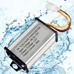 DC 36V-72V To DC 12V 20A DC DC Converter Adapter