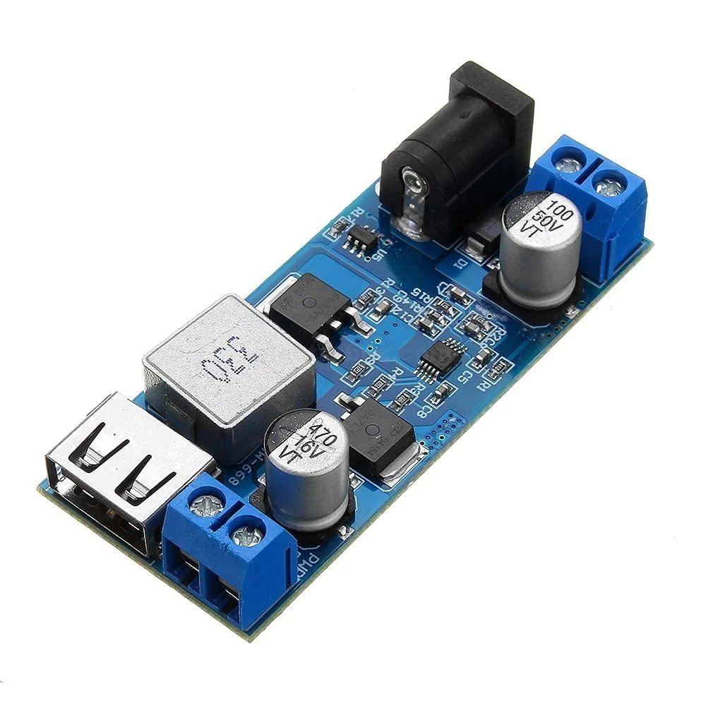DC-DC-24V12V-To-5V-5A-Step-Down-Power-Supply-Buck-Converter-Adjustable-USB-Step-down-Charging-Module.jpg DC-DC 24V/12V To 5V 5A Step Down Power Supply Buck Converter Adjustable USB Step-down Charging Module