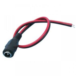 5.5mm x 2.1mm DC Female Jack Connector with Wire