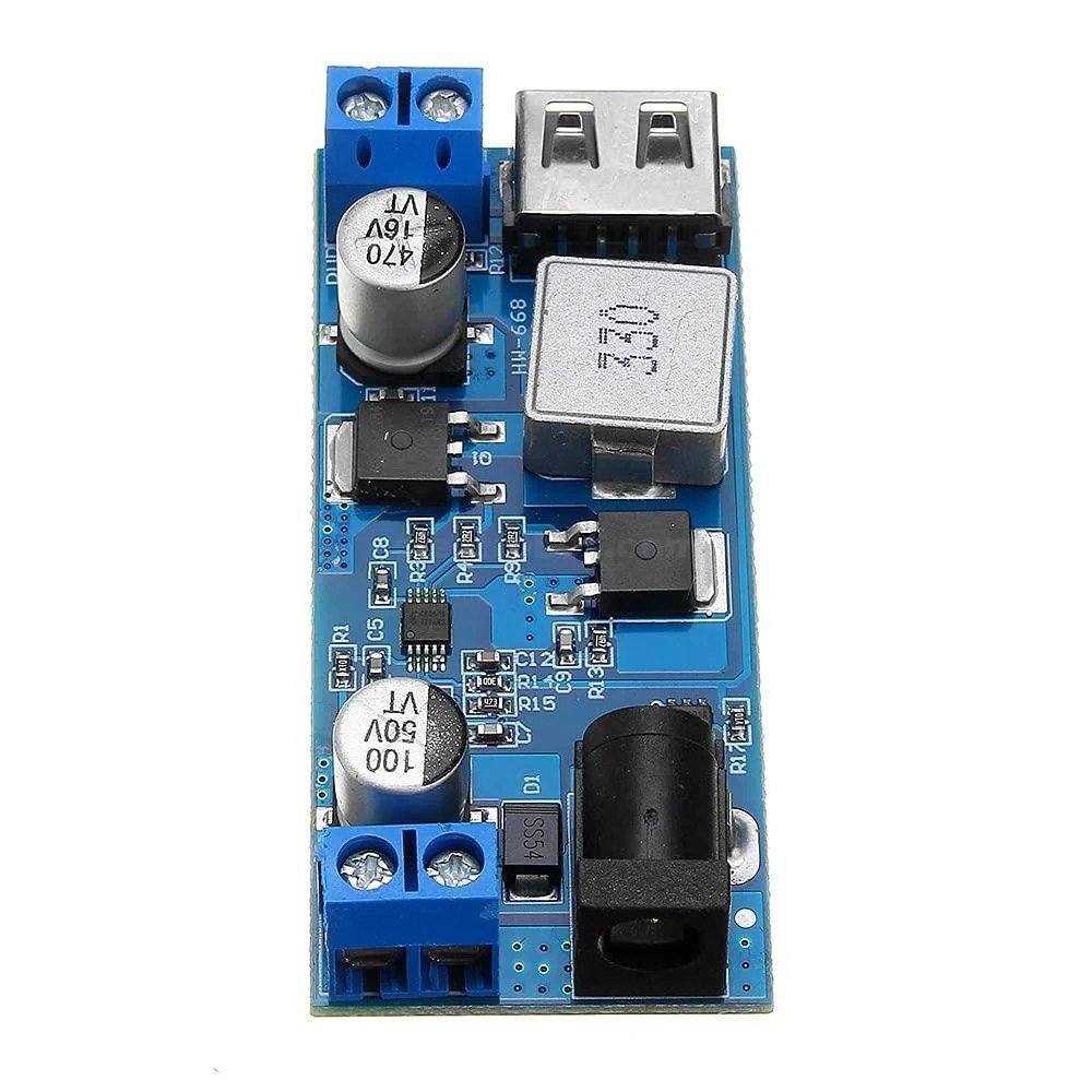 DC-to-DC-24V-12V-To-5V-5A-Step-Down-Power-Supply-Buck-Converter-Adjustable-USB-Step-down-Charging-Board-in-Pakistan-1.jpg DC-DC 24V/12V To 5V 5A Step Down Power Supply Buck Converter Adjustable USB Step-down Charging Module - Image 5
