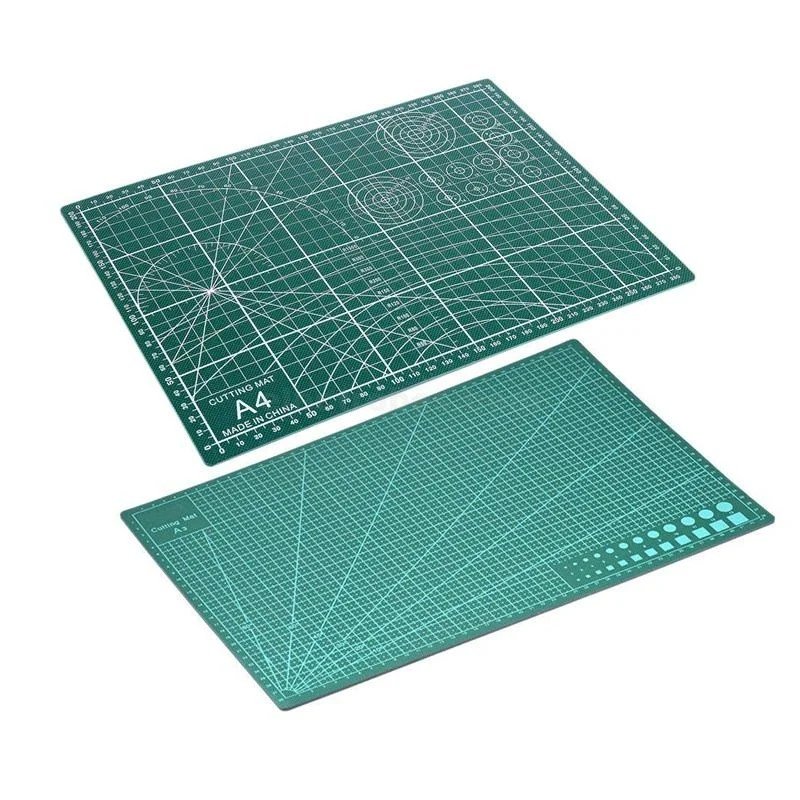 DIY-A4-Cutting-Mat-Rubber-Stamp-Sculpture-assistant-pad-paper-cutting-flexible-mat-in-pakistan.jpg Model Cutting Pad Plate A4 Size Scale Plate Self Healing Cutting Plate For Painting Engraving Rubber Stamp Hand Carving Tools - Image 2