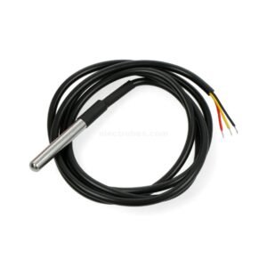 DS18B20 Temperature Sensor Waterproof Digital Thermal Probe Temp Sensor – 1M Lead Length