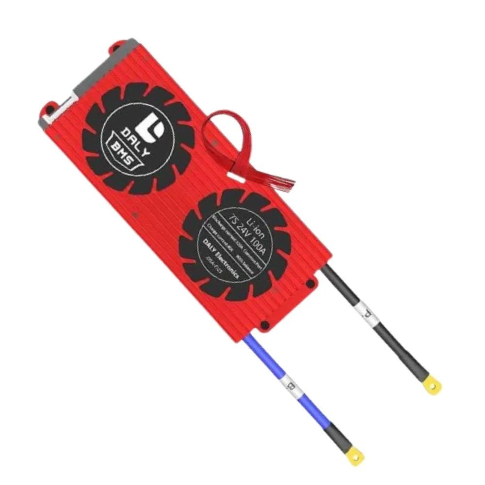 Daly-24V-7S-BMS-100A-with-balance-wire-and-temperature-sensor-at-best-price-in-Pakistan-1.jpg DALY BMS Li-ion 7S 24V 100A BMS Battery Management System for 18650 Battery Pack Balanced Charging Board - Image 2