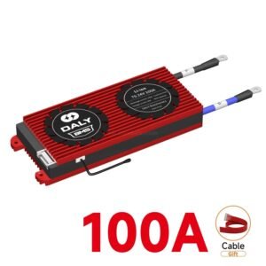 DALY BMS Li-ion 7S 24V 100A BMS Battery Management System for 18650 Battery Pack Balanced Charging Board