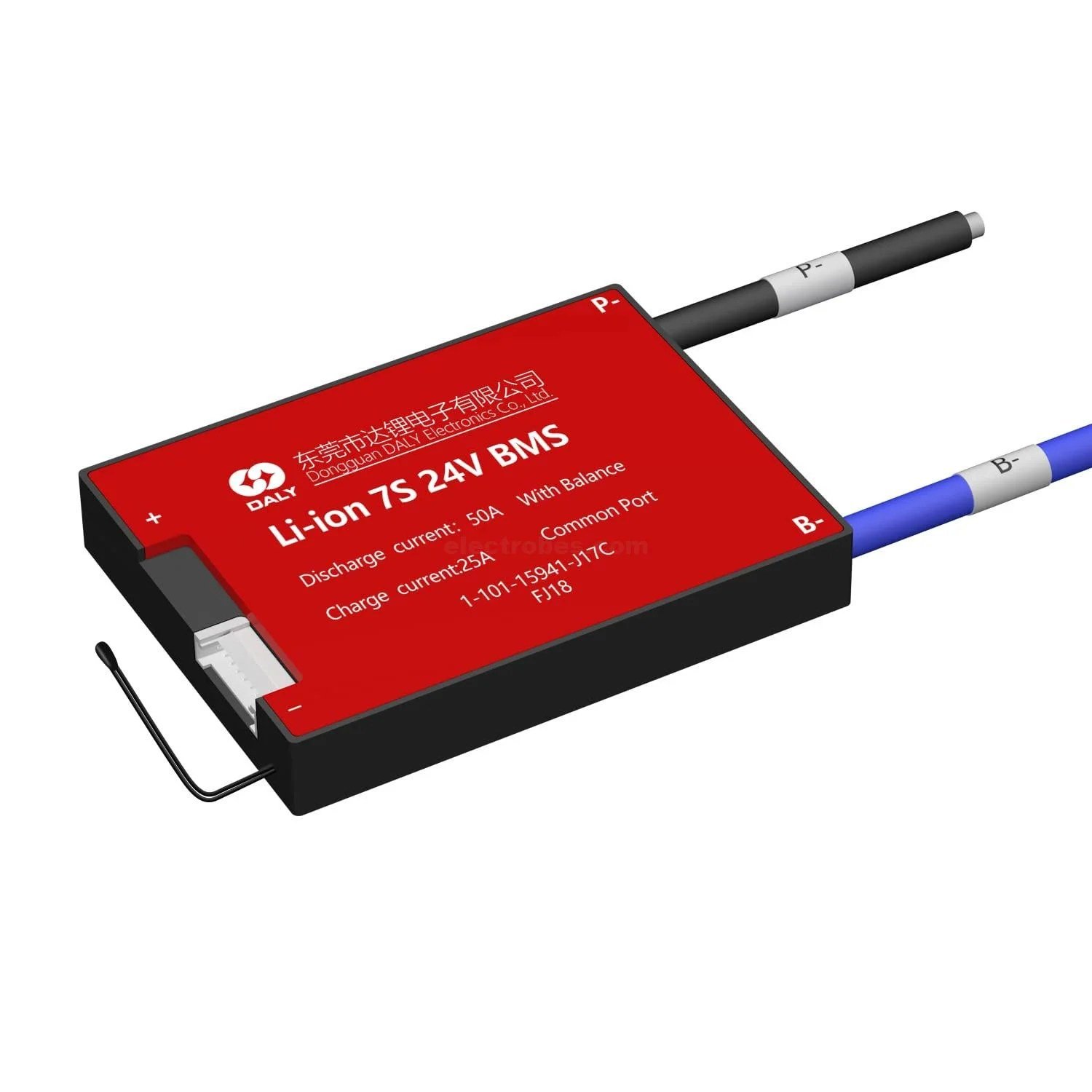 Daly-24V-7S-BMS-50A-with-balance-wire-and-temperature-sensor-at-best-price-in-Pakistan-1.jpg DALY BMS Li-ion 7S 24V 50A BMS Battery Management System for 18650 Battery Pack Balanced Charging Board - Image 2