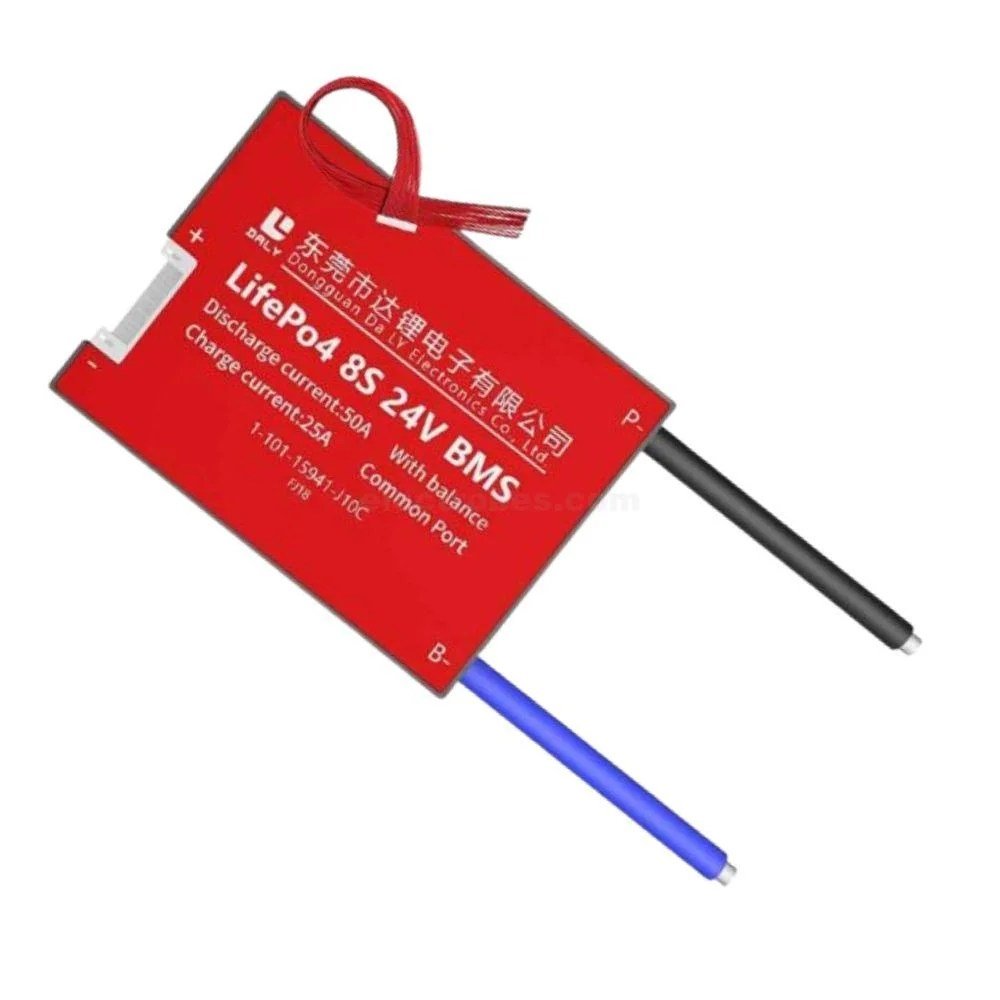 Daly-8s-24v-50A-BMS-with-NTC-protection-for-LFP-3.2V-Lifepo4-battery-pack-in-Pakistan-1.jpg DALY BMS LFP LifePo4 8S 24V 50A BMS Battery Management System for Lifepo4 Battery Pack Balanced Charging Board - Image 2