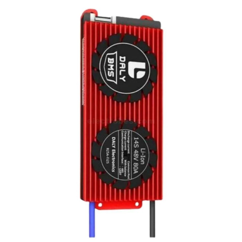Daly-Li-ion-13s-48V-80A-Lithium-Battery-Protection-Board-with-Balance-PCM-BMS-board-for-e-bike-battery-pack-at-best-price-in-pakistan-1.jpg DALY BMS Li-ion 13S 48V 80A BMS Battery Management System for 18650 Battery Pack Balanced Charging Board - Image 2