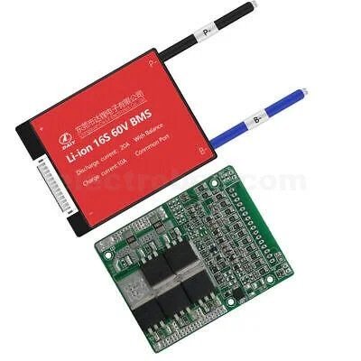 Daly-Li-ion-16s-60V-20Amp-Lithium-Battery-Protection-Board-with-Balance-PCM-BMS-board-for-e-bike-battery-pack-at-best-price-in-pakistan.jpg DALY BMS Li-ion 16S 60V 40A BMS Battery Management System for 18650 Battery Pack Balanced Charging Board - Image 2