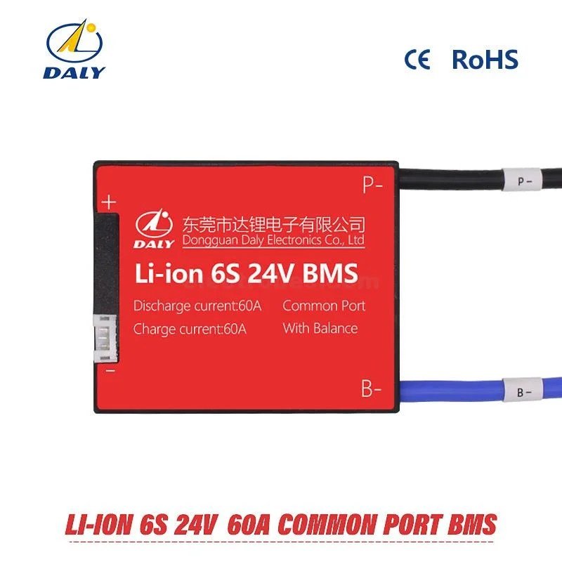 Daly-Li-ion-6s-24V-60A-Lithium-Battery-Protection-Board-with-Balance-PCM-BMS-board-for-e-bike-battery-pack-in-pakistan.jpg DALY BMS Li-ion 6S 24V 60A BMS Battery Management System for 18650 Battery Pack Balanced Charging Board