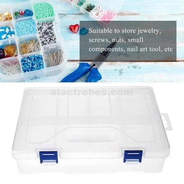 Double-Layer-8-Grids-Transparent-Plastic-Storage-Box-Detachable-Hardware-Tool-Jewelry-Case-Jewelry-Packaging-Box_8956068f-a3fa-4ed6-b48a-989e20d26b06_1200x630.jpg F-240 V240 8 Grids Portable Tool and Electronic Component Storage Box - Image 2