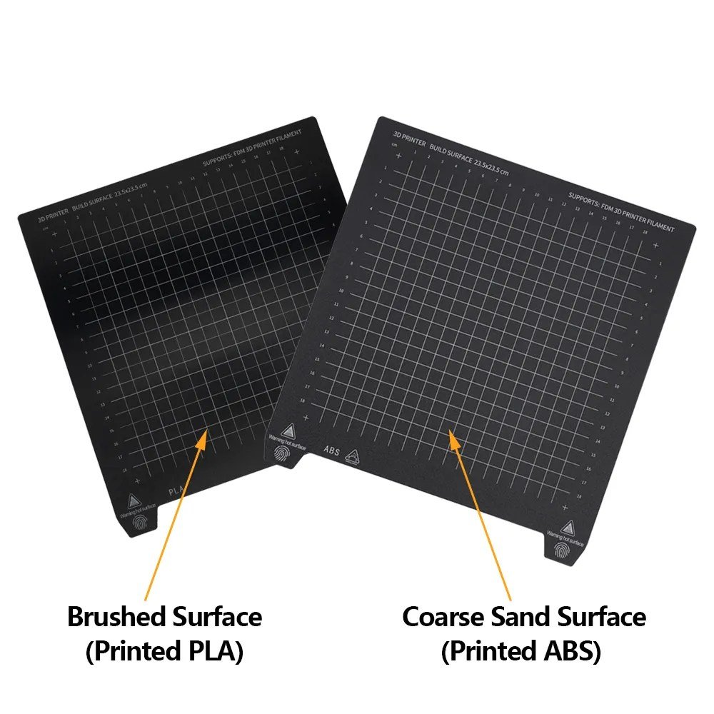 Double-Sided-PEI-Sheet-Texture-Smooth-Surface-180-220-235-310mm-Spring-Steel-Mag-Base-Plate-at-best-price-in-Pakistan.jpg 235mm*235mm Double Sided PEI Sheet With Magnetic Base
