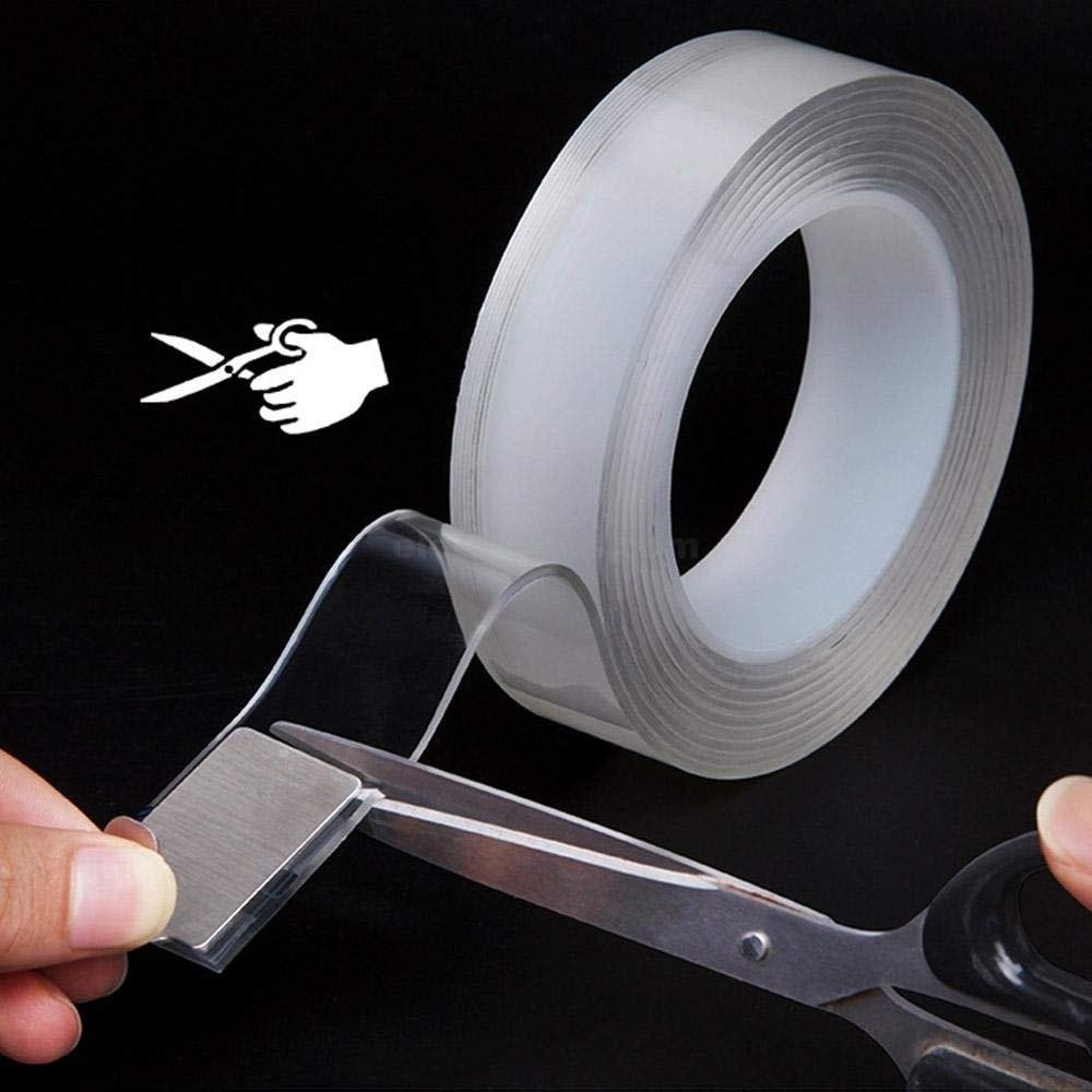 Double-Sided-Tape-Nano-Magic-Tape-Washable-Adhesive-1.jpg 20mm Width Nano Tape Double Sided Waterproof Transparent Adhesive Tape - Image 2