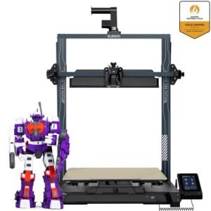 Elegoo Neptune 4 Plus FDM 3D Printer 500mm/s High Speed Printing, 300°C High temperature Nozzle 320x320x385mm Printing Size