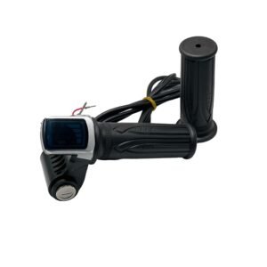 Electric Bicycle Throttle Handle Switched E-Bike with Display and Key Switch