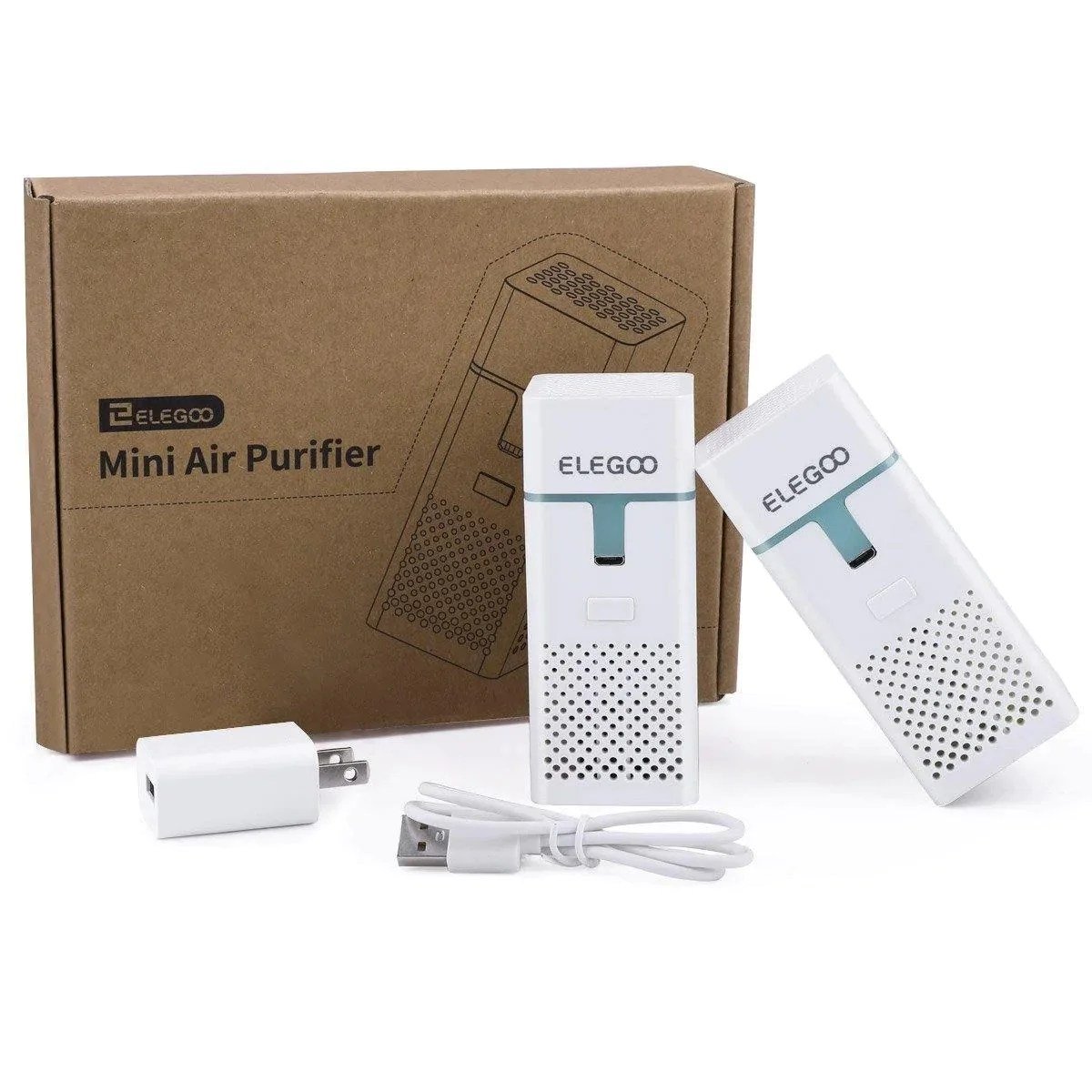 Elegoo-Mini-Air-Purifier-buy-in-Pakistan.jpg ELEGOO 2 Mini Air Purifier Activated Carbon for Resin 3D Printer - Image 2
