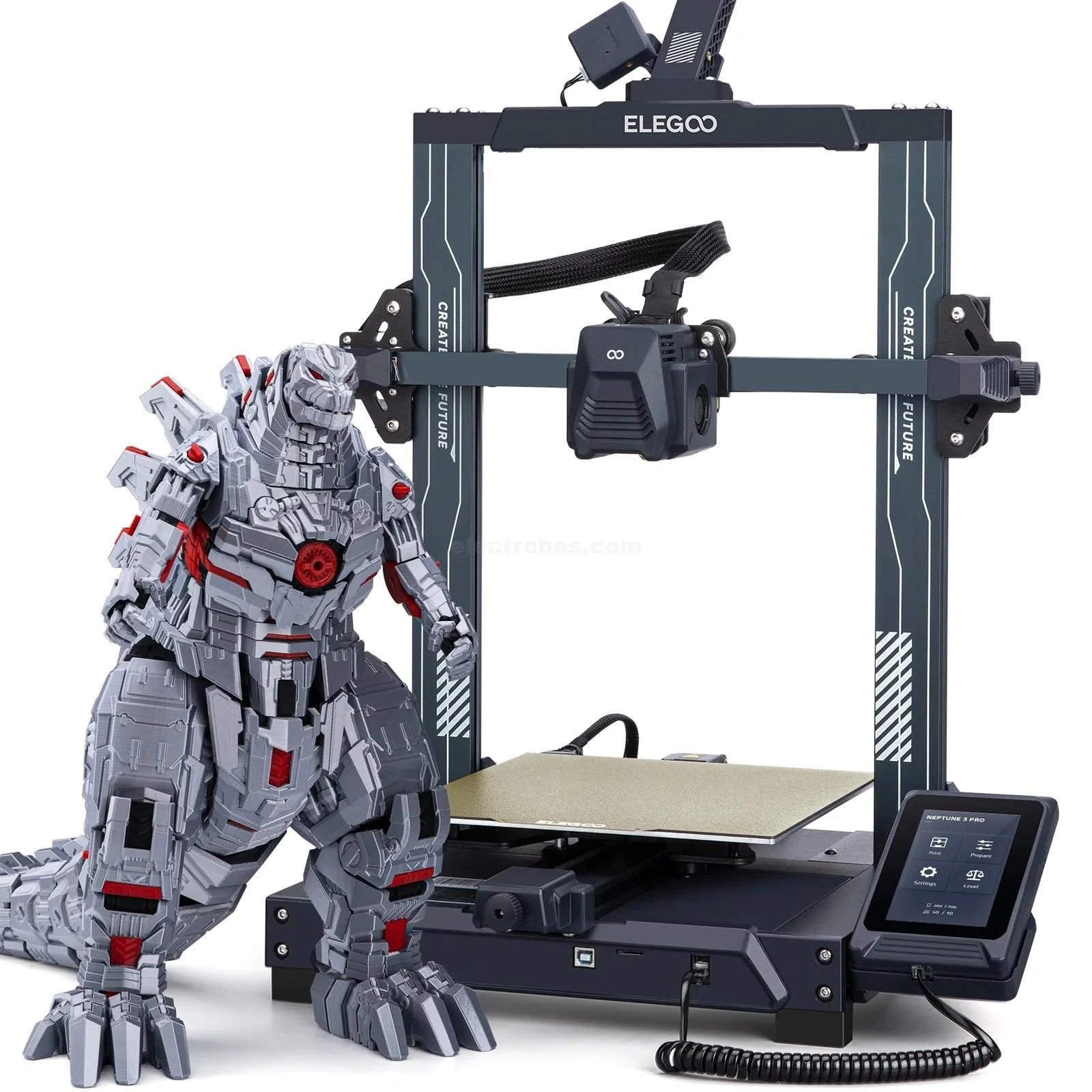 Elegoo-Neptune-3-Pro-max-FDM-3D-Printer-Dual-Gear-Direct-Extruder-225x225x280-Bed-Size-in-pakistan-3.jpg Elegoo Neptune 3 Pro FDM 3D Printer Dual-Gear Direct Extruder 225x225x280 Bed Size - Image 2