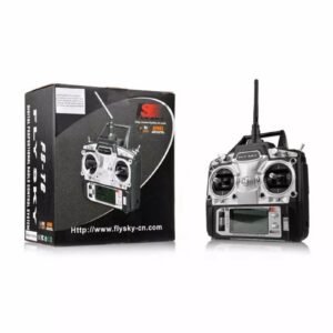 FlySky FS-T6 6 Channel 2.4 GHz Digital Radio Remote Control Transmitter & Receiver for RC Quadcopter