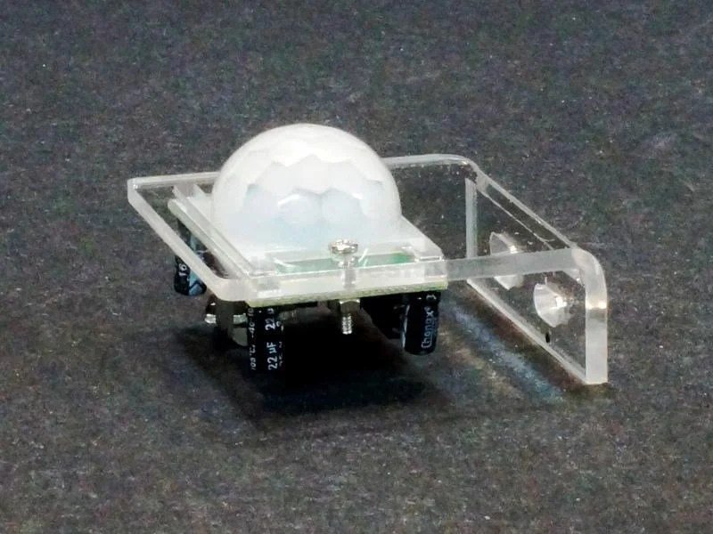 HC-SR501-PIR-Motion-Sensing-Module-Mounting-Bracket-Side.jpg HC-SR501 PIR Sensor Mounting Bracket - Image 3