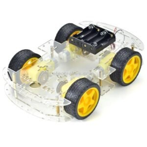 Arduino 4WD Smart Robotics Robot Car Chassis Kit with DC Motor Set