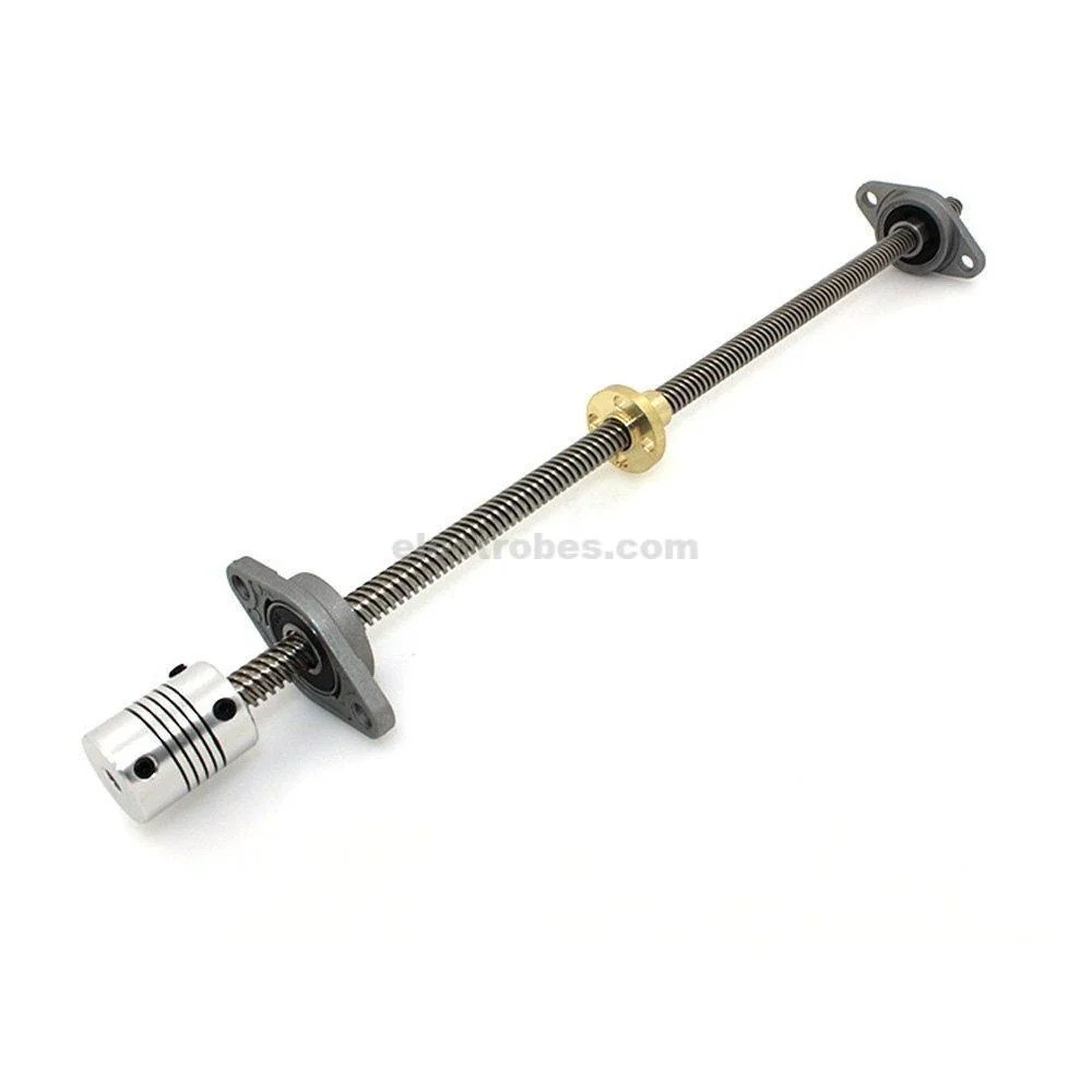 HTB1ohWxPVXXXXX6XpXXq6xXFXXXh.jpg KFL08 8mm T8 Horizontal Linear Bearing Bracket Screw Pillow Blocks for CNC - Image 4