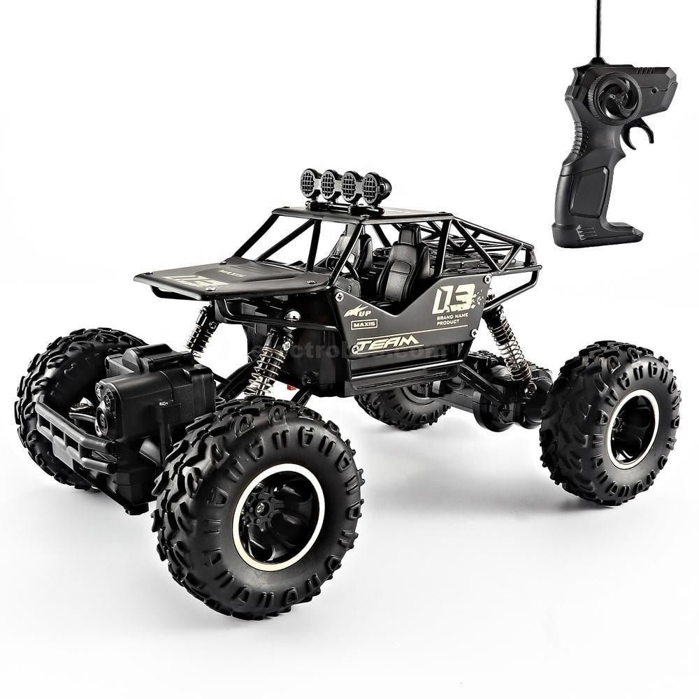 HTB1veldX0fvK1RjSspoq6zfNpXa4.jpg Team Maxis 03 2.4G Rechargeable RC Car 4×4 High Speed Off-road Vehicle Buggy Black