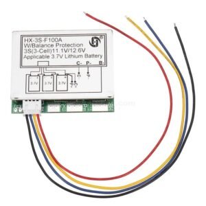 3S 100A 12.6V Cell 18650 Li-ion Lithium Battery Charging BMS PCB Board with Protection Charger Module