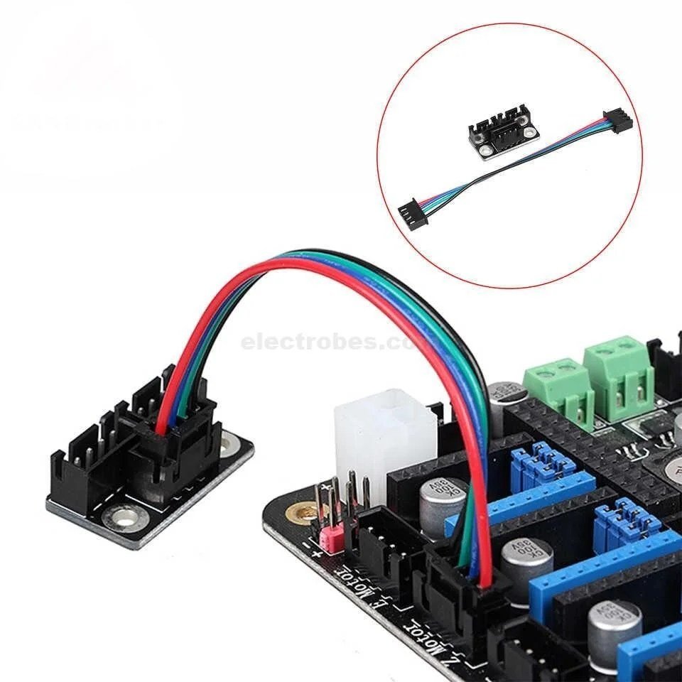 Hc71c68f9eb9e4132abd74e1517db7788x.jpg_q50.jpg Motor Dual Z Stepper Motor Parallel Module Stepping Motor Board With Cable For 3D Printer Kit - Image 2