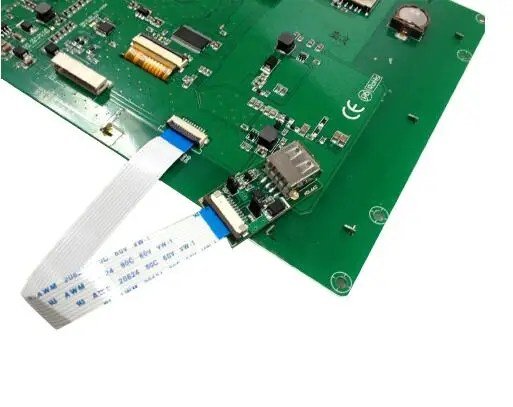 Hdl662-Dwin-tft-Lcd-Touch-Panel-Accessories-For-10-Pin-And-8-Pin-Interface-Complete-Set-in-Pakistan-1.jpg USB to FCC 10 Pin 1.0mm Adapter Board HDL662B LCM LCD Module Debugging Interface - Image 4