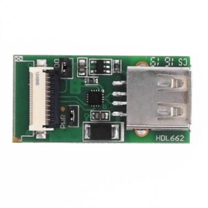 USB to FCC 10 Pin 1.0mm Adapter Board HDL662B LCM LCD Module Debugging Interface