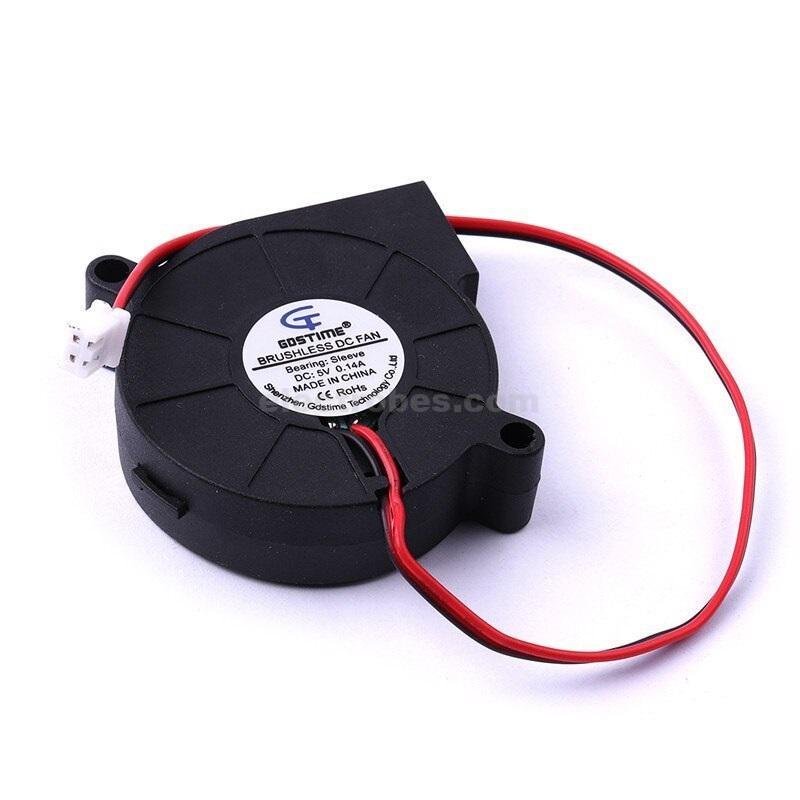 Hot-Sale-1PCS-DC-5V-0-25A-1-75W-Air-Blower-Fan-For-Turbine-Brushless-Cooling-1.jpg 5015 DC 5V Mini Blower Fan DC Turbo Brushless Cooling Fan - Image 3