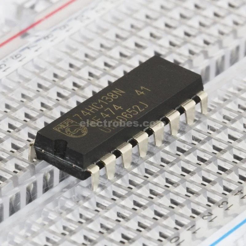 IC-74HC138N-1-800x800-1.jpg 3 to 8 line Decoder / Demultiplexer 74HC138 - Image 3