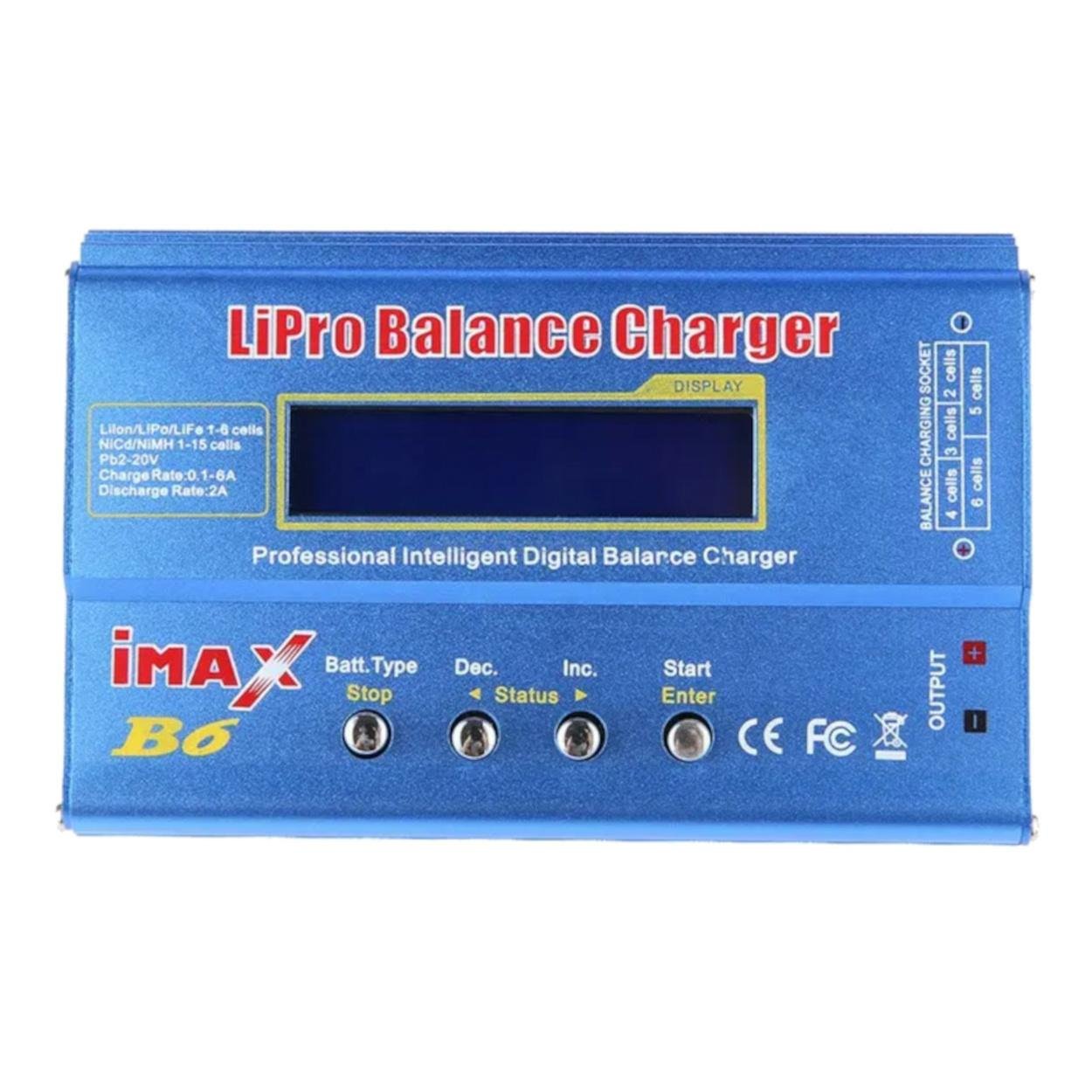 IMAX-B6-DC-80W-LIPO-Battery-Balance-Charger-1s-6s-lipo-battery-NiMh-li-ion-lead-acid-car-battery-charger-at-best-price-in-Pakistan-1.jpg IMAX B6 80W LIPO Battery Balance Charger RC Lipo Battery Charger Dis-Charge 1S-6S Multi Function Charging - Image 4