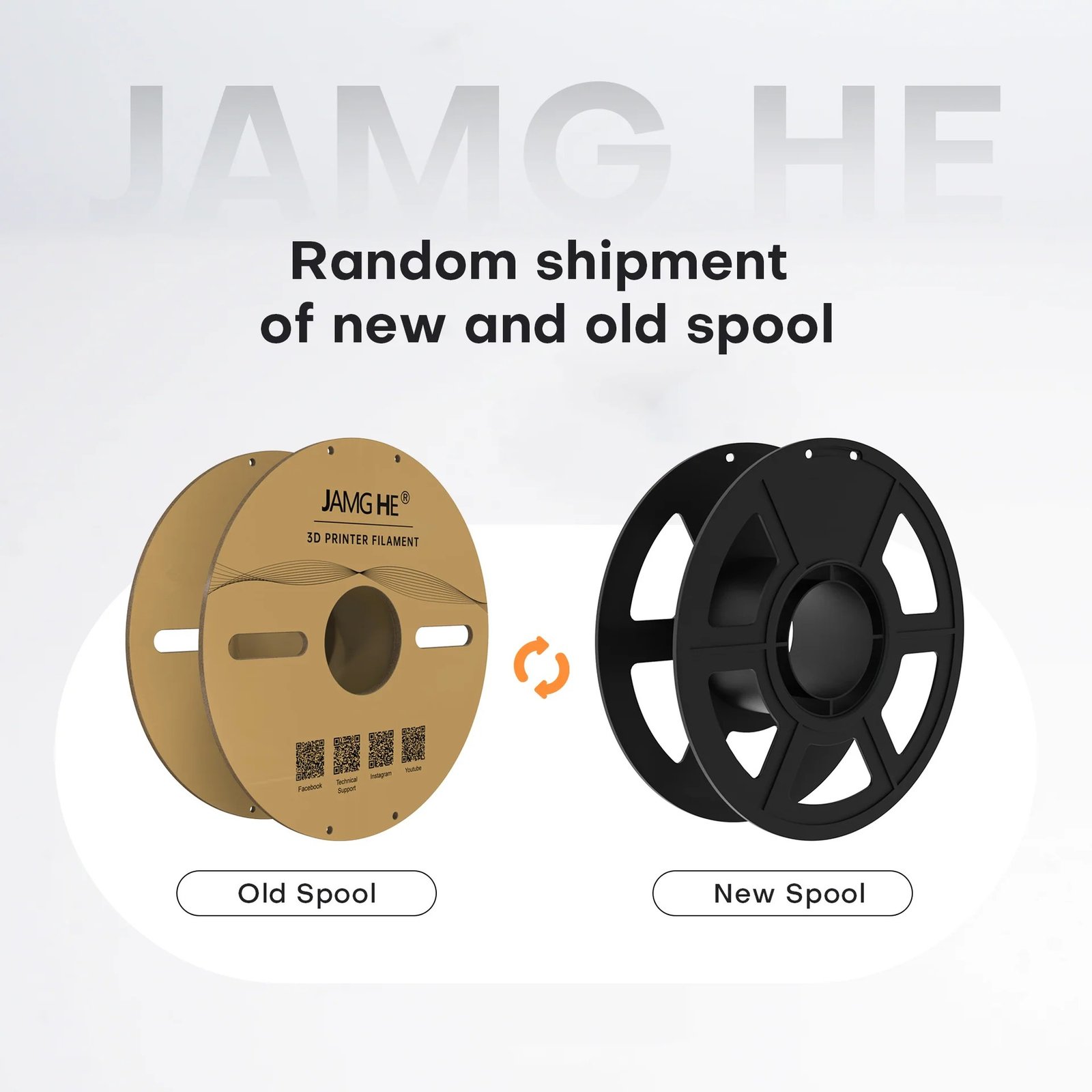 Jamg-he-carbon-fibre-3d-printer-filament-in-black-colour-1.75-mm-diameter-for-FDM-3d-printer-at-best-price-in-Pakistan.jpg Jamg He 1.75mm Carbon Fiber 3D Printer Filament 1Kg Spool - Image 4