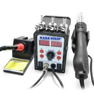 KADA 8582D+ 2 in 1 Digital Hot Air and Soldering Station SMD SMT Rework Station