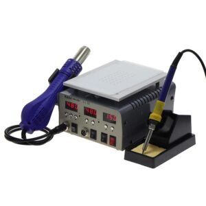 KADA 9803D+ LCD Touch Screen Separator Machine Hot Air Station Soldering Iron Station 3 in 1 Rework Station