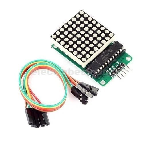MAX7219-Dot-Matrix-Module.jpg MAX7219 Dot LED Matrix Module MCU Control Unit