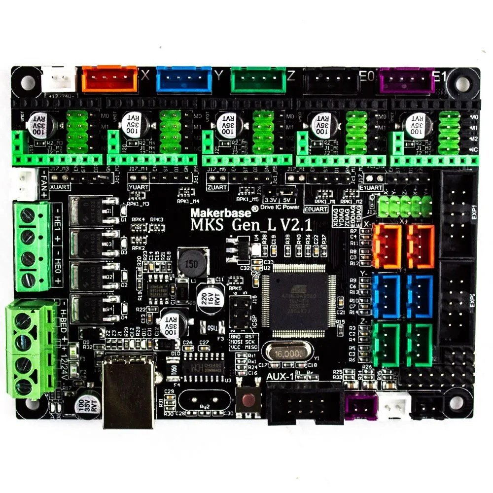 MKS-Gen-V2.1-3d-Printer-Board-atmega2560-motherboard-in-Pakistan.jpg MKS Gen L V2.1 RepRap Ramps1.4 3D Printer Control Board - Image 3